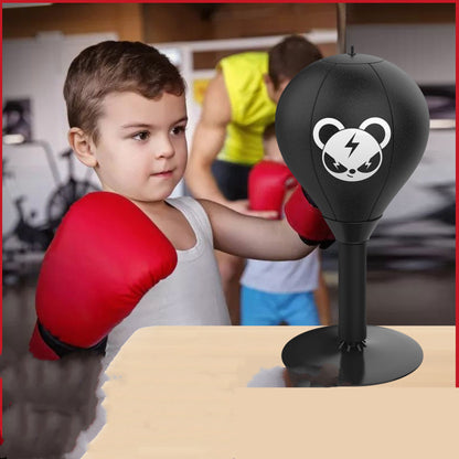 Boxing Speed Ball Tabletop Reaction Target Sandbags Kids