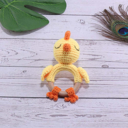 Animal Newborn Soothing Toy Rattle