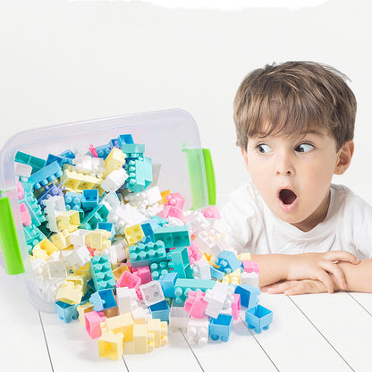 Plastic Building Blocks 1-3-6 Years Old Boys And Girls Children's Science And Education Toys