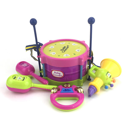 Children's wooden percussion toys