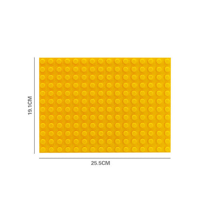 Large particle building block bottom plate 12X6 particles