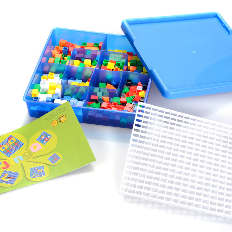 Puzzle building blocks toys