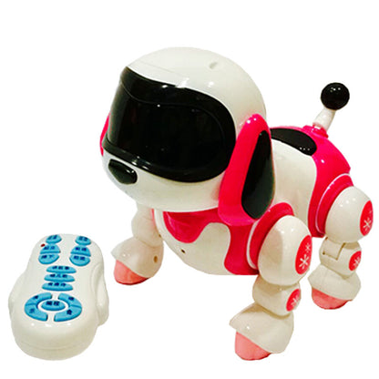 New telecontrol charging intelligent machine dog voice touch induction