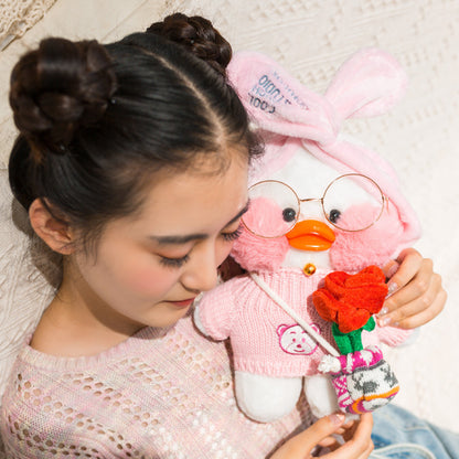 Lalafanfan Cafe Mimi Ins Hyaluronic Acid Duck Doll Plush Toy