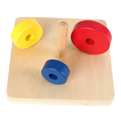 Wooden toys for kindergarten