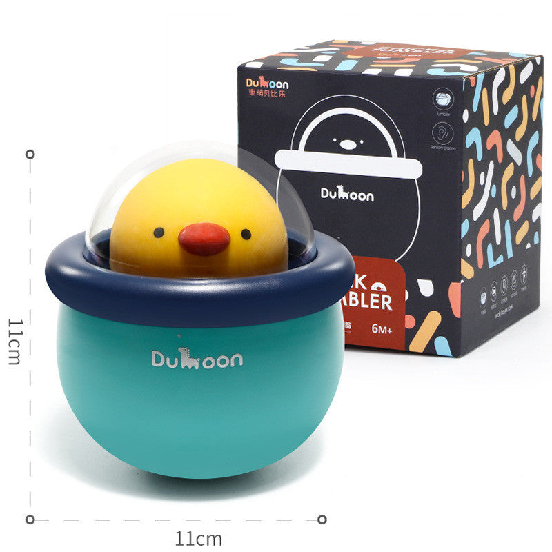 Little Cute Chicken Tumbler Music Bells Infants Educational Toys