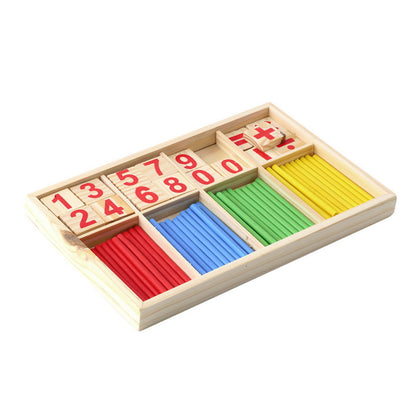 Math Manipulatives Wooden Counting Sticks Intelligence Math