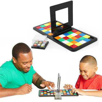 Color Battle Square Race Game Parent-Child Square Desktop Kids