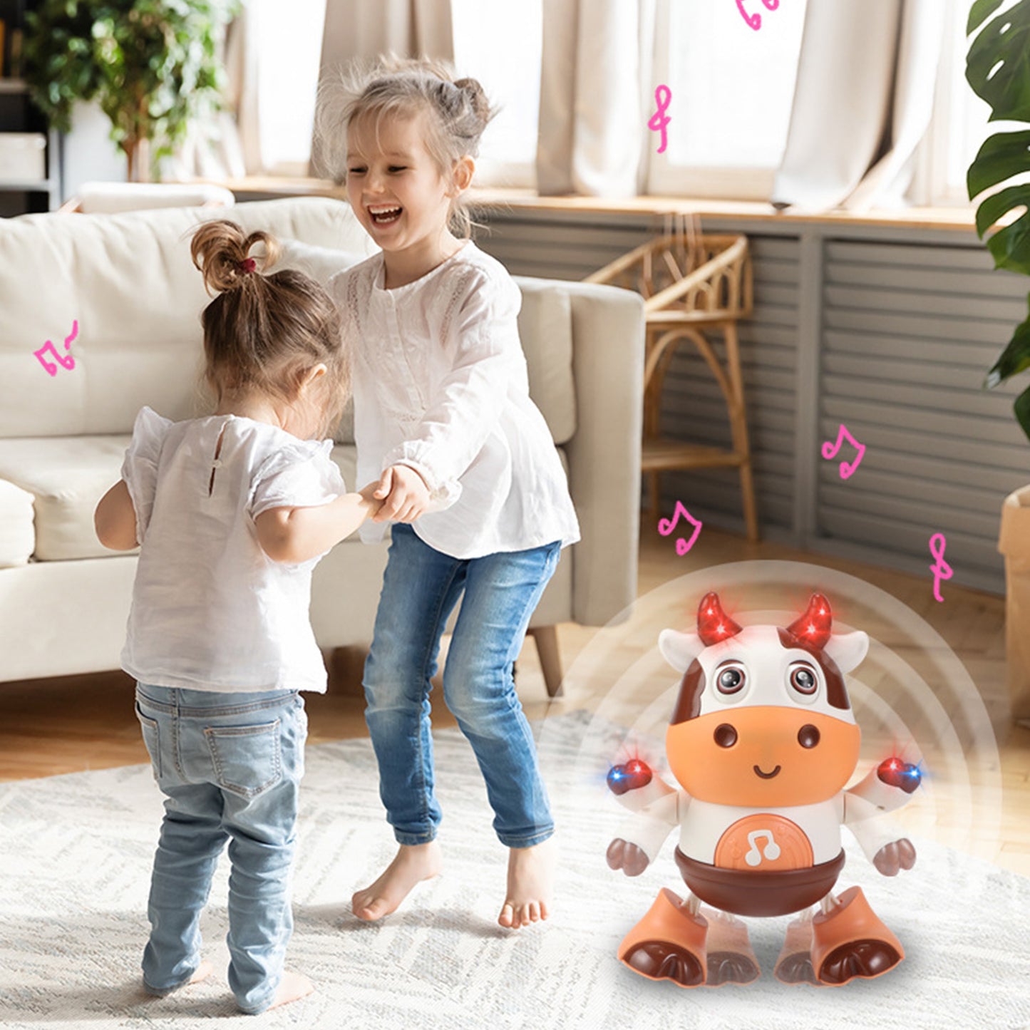 Music And Light Swing Dance Robot Electric Doll