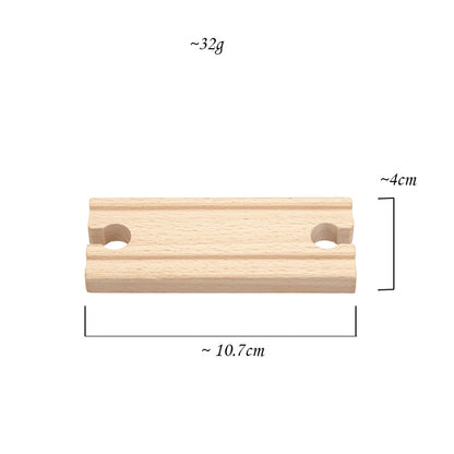 Beech Wood Track Train Toy Assembled