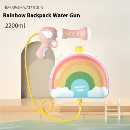 Children's Cartoon Backpack Water Gun Water Beach Toys
