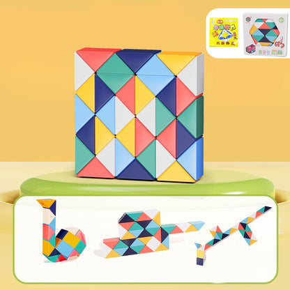 Snake Twist Cube Stress Relief Educational Toys Children