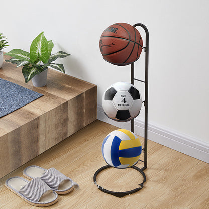 Indoor Kids Football Volleyball Storage Rack