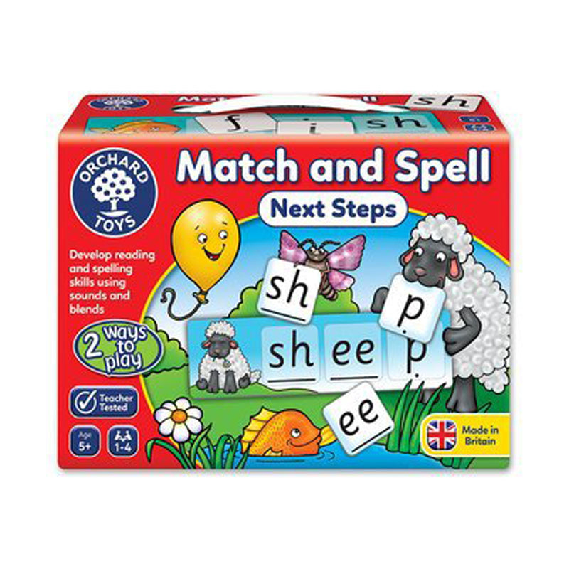 Board Game Match&Spell English Matching Spelling Children's Educational Game Toys