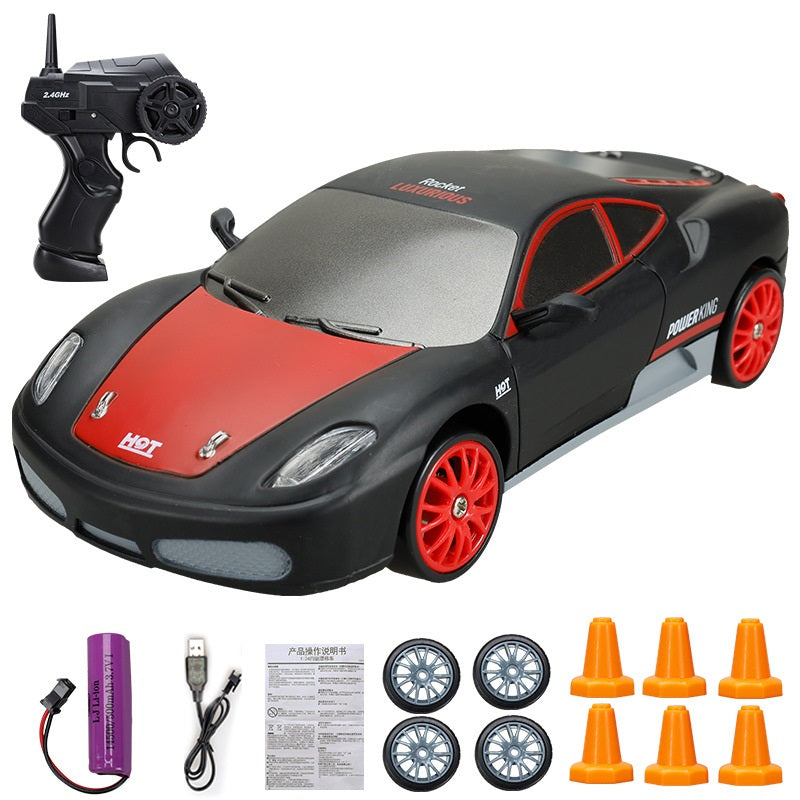 Charging Toy Remote Control Four-wheel Drive High-speed Drift Car