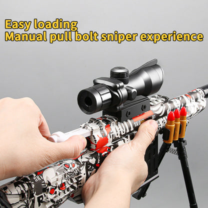AWM M24 Shell Ejection Soft Bullet Sniper Gun Rifle Foam Darts