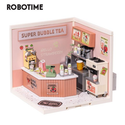 Robotime Rolife Super Creator Daily Plastic DIY Miniature House