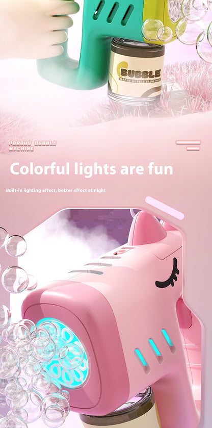 Children's Handheld Automatic Bubble Machine Toys