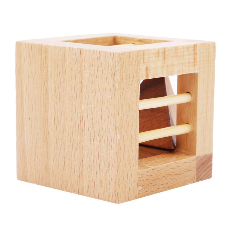 Wooden educational toys Kongming lock