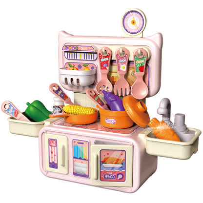 Children's Kitchen Play House Toys Spray Water