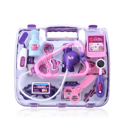 Puzzle simulation medicine box doctor toy