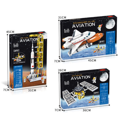 Assembled building block educational toys