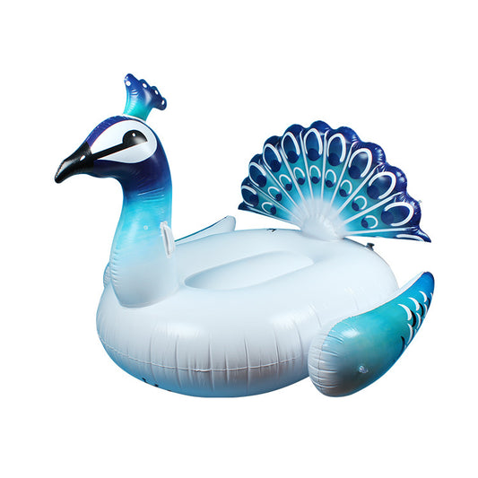 Giant Peacocks Pool Float Inflatable Mattress For Beach Swimming