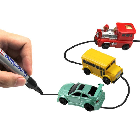 Engineering Vehicles MINI Magic Pen Inductive Children's Truck Tank
