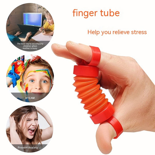 Finger Popper Fidget Toys Finger Exercise Decompression