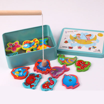 Magnetic fishing toys for children