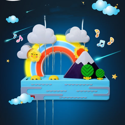 Children's Rainbow Little Duck Water Toys