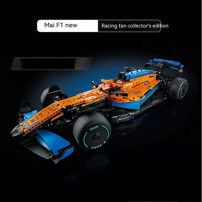 Mailun F1 Racing P9926 Technology Machinery Group Series Boys Puzzle Small Particles Assembled Building Block Toys