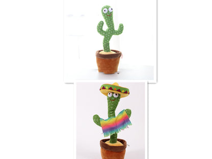 Cactus Plush Toy Electronic Shake Dancing Toy With The Song