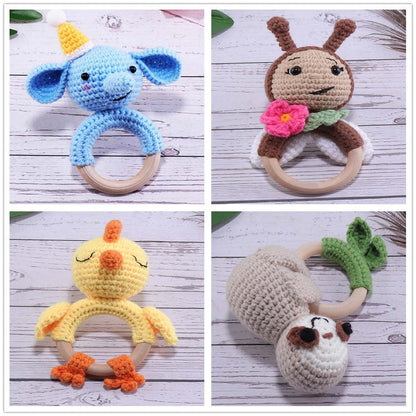 Animal Newborn Soothing Toy Rattle