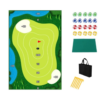 Golf Training Mat For Swing Parent-child Toys Ball Trace Directional Mat