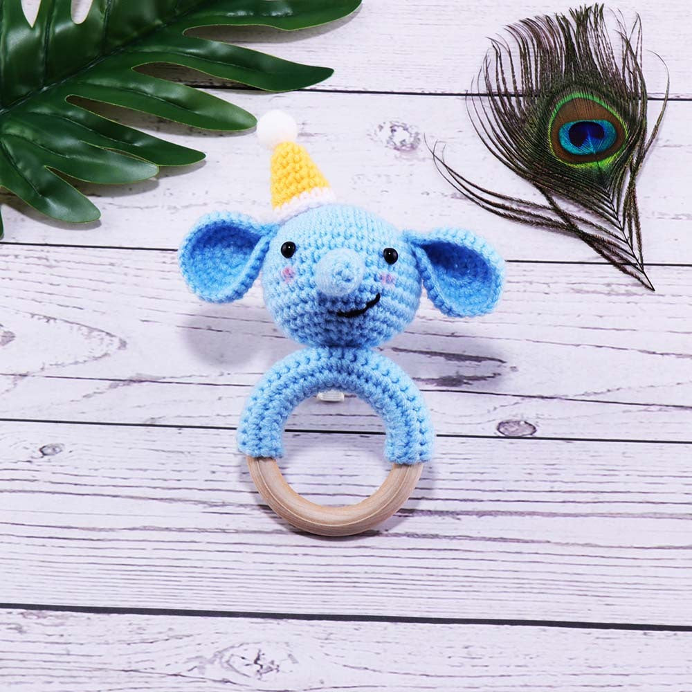 Animal Newborn Soothing Toy Rattle