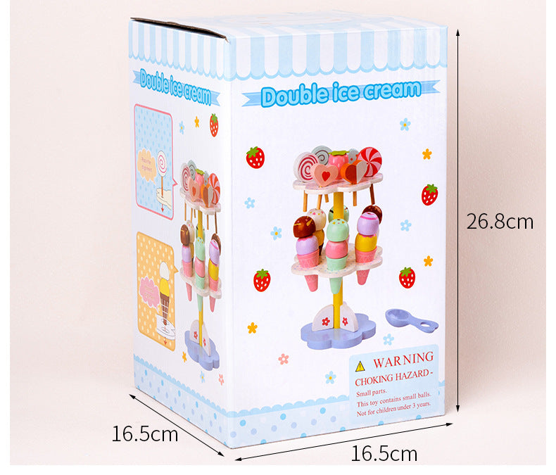 Ice Cream Dessert Cake Stand Simulation Play House Toys