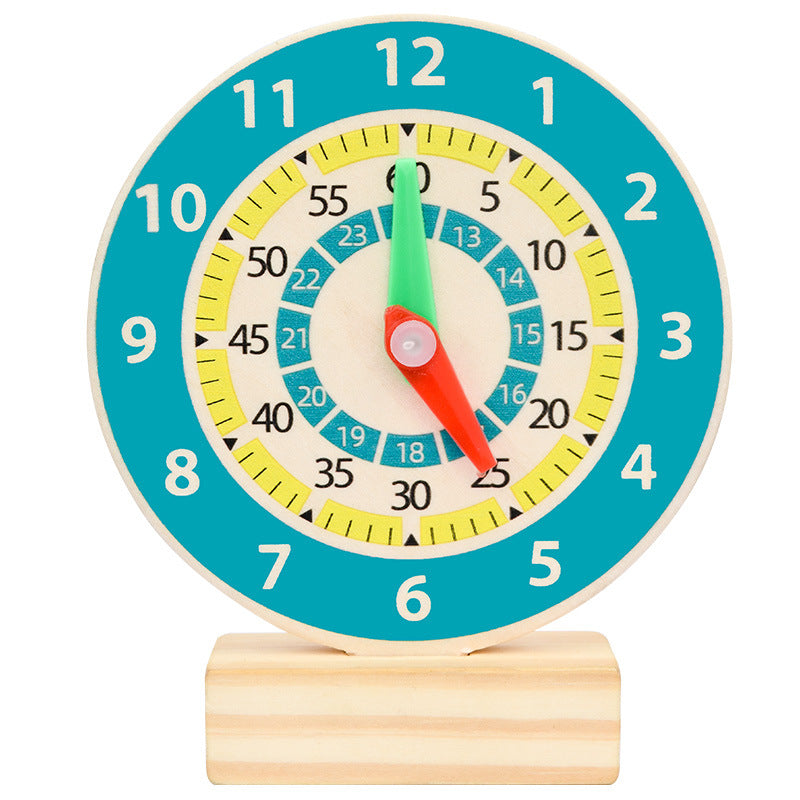 Children's Clock Teaching Aids Wooden Toys