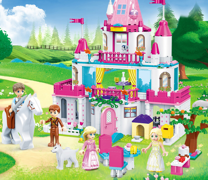 Princess series assembled toys