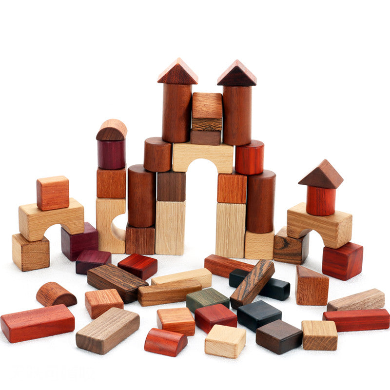 Assembled wooden educational toys