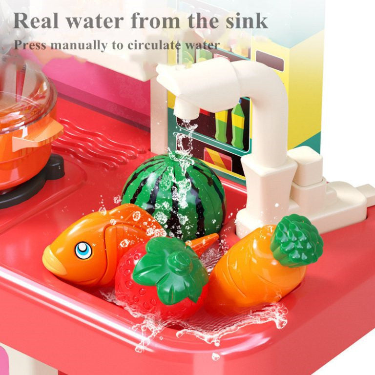 Children's Play House Kitchen Toys Set