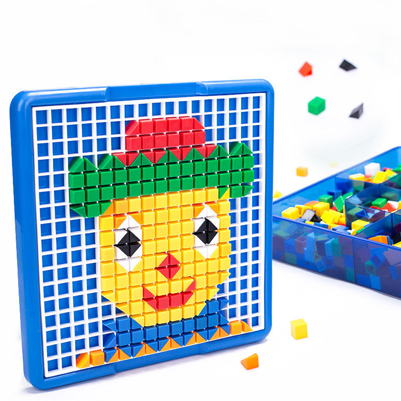 Puzzle building blocks toys