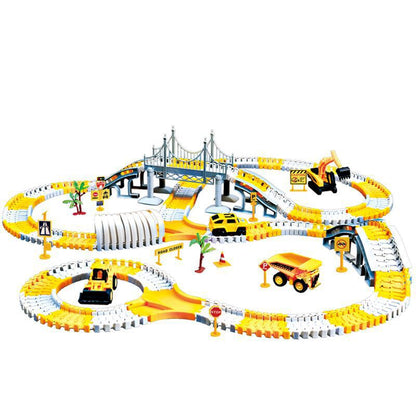 Tongli Engineering Vehicle Rail Car Children's Toys