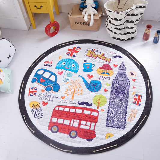 Round Floor Crawling Mat for Baby Room Decoration Play Mats