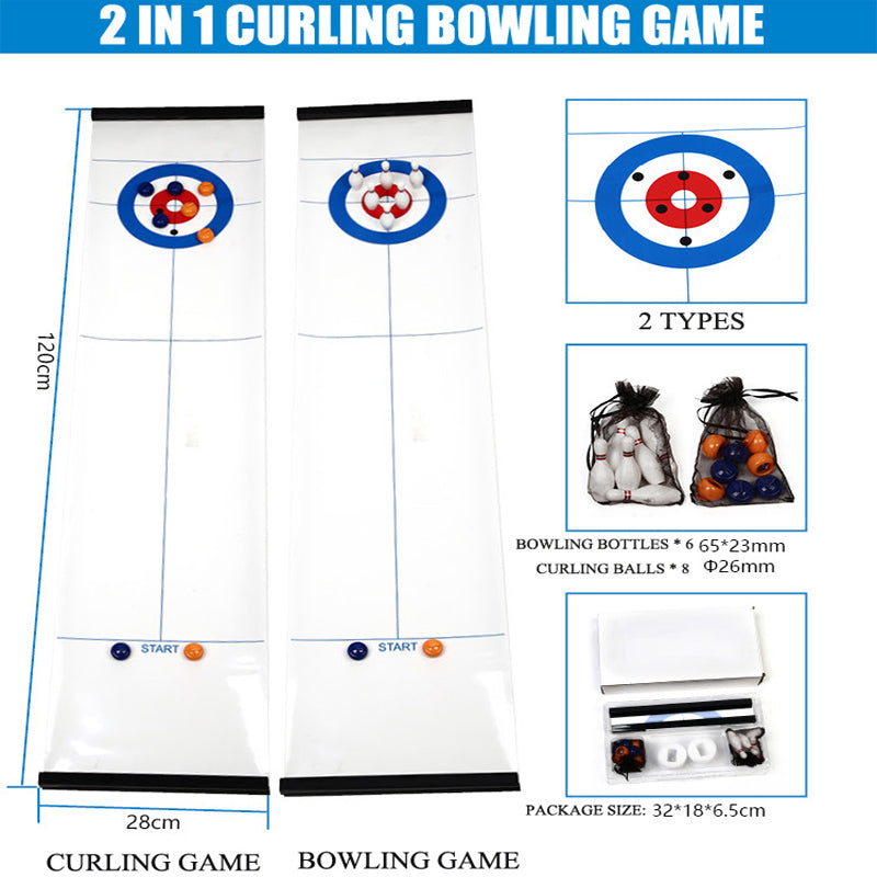 Curling table games