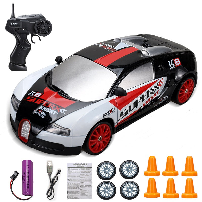 Charging Toy Remote Control Four-wheel Drive High-speed Drift Car