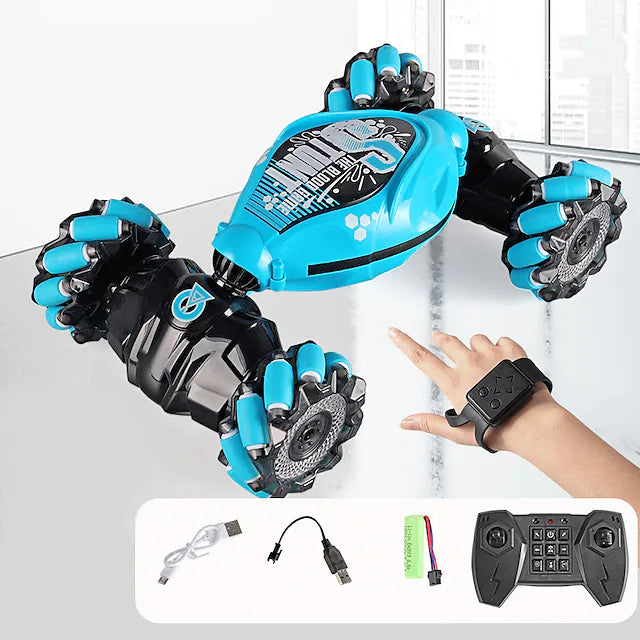 Gesture Sensing Twisting Rc Remote Control Toy Transforming Car