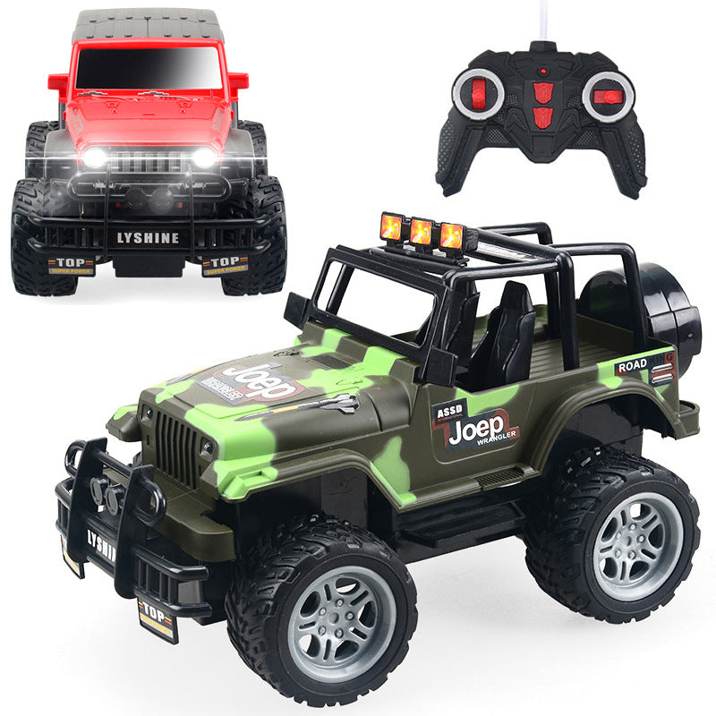 Children's four-way remote control car