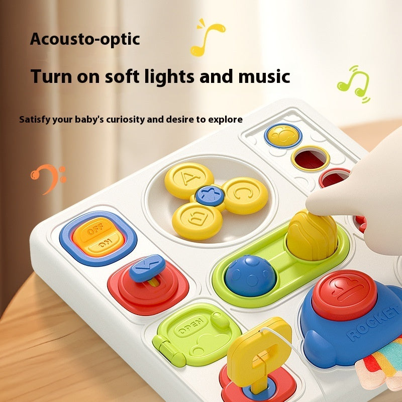 Baby Cognitive Sound And Light Busy Board Early Education Educational Toys