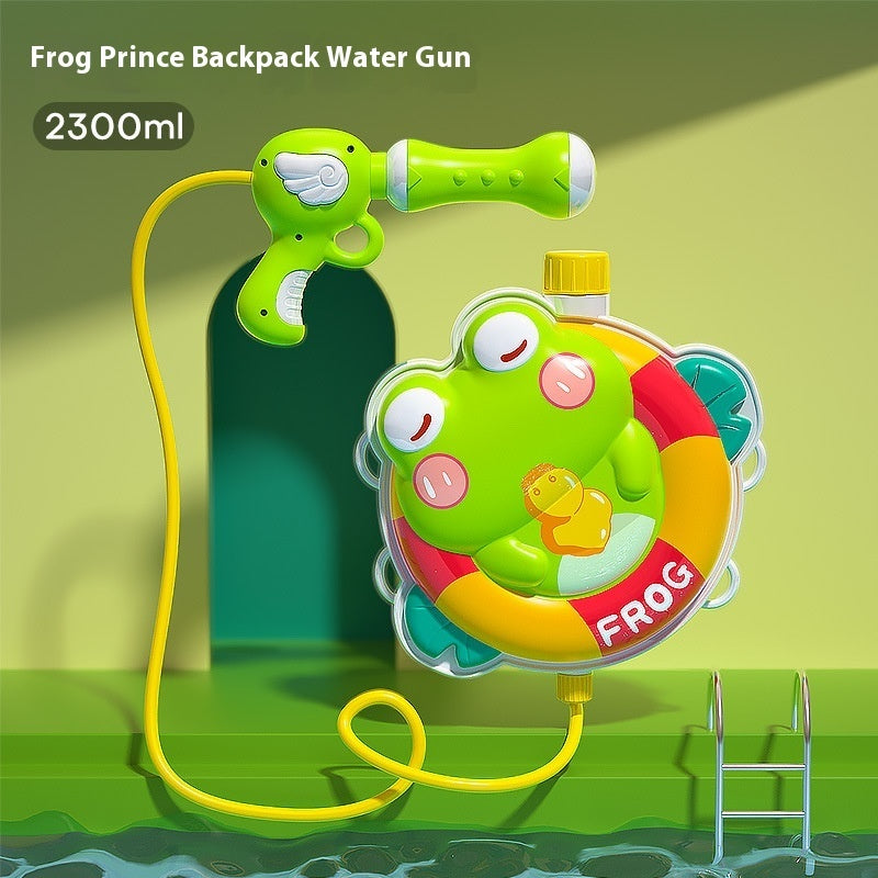 Children's Cartoon Backpack Water Gun Water Beach Toys